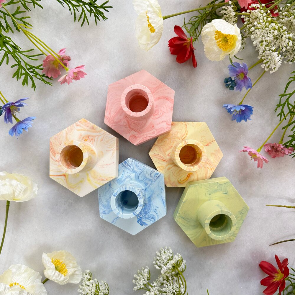 DIY lysestage støbekit